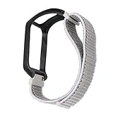 Matériau en nylon de qualité supérieure : Fabriqué en nylon tissé serré, doux et respirant, ce bracelet de montre de remplacement prévient les irritations de la peau et l’oppression, garantissant un confort tout au long de la journée, que vous transpiriez pendant une séance d’entraînement ou que vous le portiez décontracté en ville.