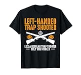 Left Handed Trap Shooter Definition Trap Shooting Clay T-Shirt