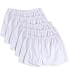Fruit of the Loom Mens 5-Pack Solid White Boxers 5P595 (Medium (Waist 32-34))