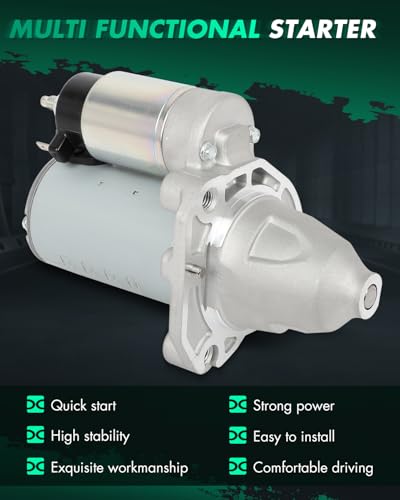 Image of SCITOO Starter Motor fit for for 300 3.6L 2011-2016,for Dodge for Challenger 3.6L 2011 2013-2016,for Dodge for Charger 3.6L 2011-2016 Replacement Starter 19185