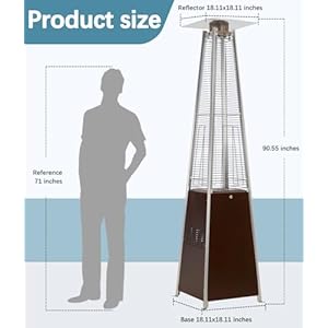 Pyramidpatioheater48000btuoutdoorpropanepatioheaterwithdetachablewheelsandprotectivecoverforterracegardenpoolsidehammeredbronze Urban Country Home Decor Pyramid patio heater48000 btu outdoor propane patio heater with detachable wheels and protective cover for terrace gardenpoolside hammered bronze urban country home decor