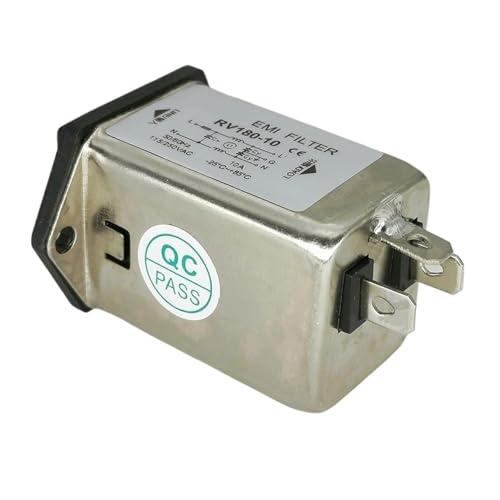 Filtre à prise IEC 3 en 1 avec fusible de protection 10A pour tension 220V