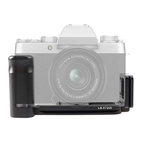 Hersmay Fuji XT-200 L Winkel, vertikale Schnellwechselplatte Handgriff L Bracket Plate für Fujifilm X-T200 XT200 Kamera Rig Cover