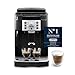 De’Longhi Magnifica S - Perfetto Kaffeevollautomat mit klassischem Milchaufschäumer, Espresso- und Cappuccino Kaffeemaschine, Bedienfeld mit Tasten, Schwarz (ECAM22.110.B)