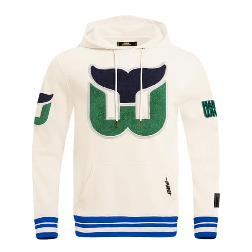 Image of Pro Standard Men's NHL Retro Classics Brushed Back French Terry Pull Over Hoodie