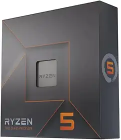 Processador 7600X 6 Núcleos 12 Threads AM5 4.7GHz Turbo 5.3GHz Cache 38MB 105W