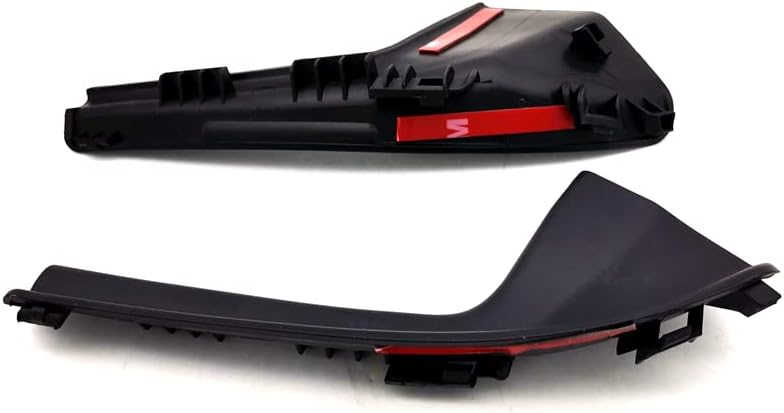 Miniatura 6 de Ajustes de extensión exteriores de rejilla de capó lateral izquierdo y derecho para Nissan Versa 2007-2011