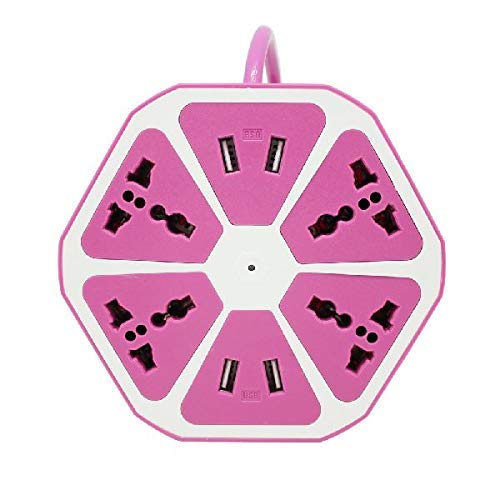 Buy KBM ELECTRONIC Electric Extension Board with 4 Power Socket & 4 USB