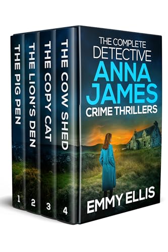 THE COMPLETE DETECTIVE ANNA JAMES CRIME THRILLERS BOOKS 1–4: A gripping British crime series full...
