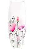 negro/rosa GILDE Flory 39938 - Jarrón Ovalado, Color Rosa