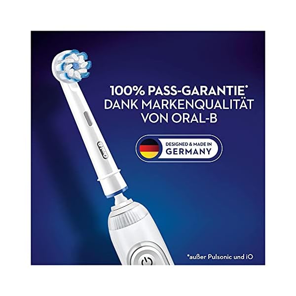 Oral-B Sensitive Clean Aufsteckbürsten & 3DWhite Aufsteckbürsten für elektrische Zahnbürste, 8 Stück, aufhellende… – Bild 7