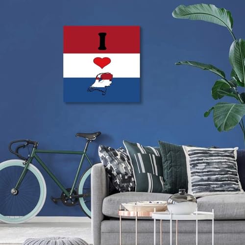 Lienzo decorativo de Países Bajos para dar un toque elegante a tu dormitorio o baño 7