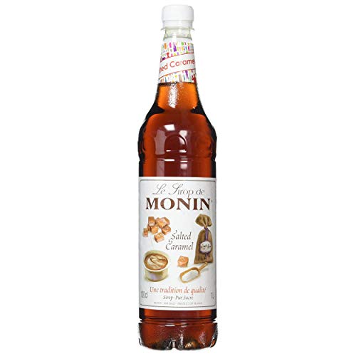 Monin Salted Caramel Syrup Syrups and Cordials 1L Single
