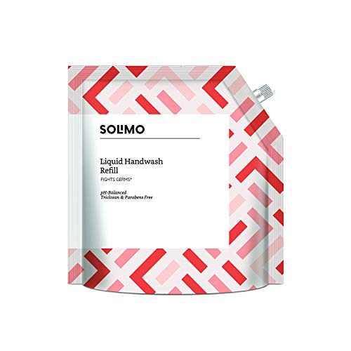 Amazon Brand – Solimo Antibacterial Handwash Liquid Refill- 1500 Ml