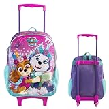 Mochila Rodinha Patrulha Canina Skye Everest Escolar Xeryus 15250