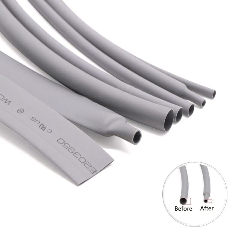 Tubo Termoretraibile 50mm - Rapporto 2:1, Per Isolamento Cavi Elettrici, 7 Colori Disponibili Guaine Termorestringenti - Foto 13