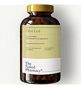 The Naked Pharmacy - Olive Leaf Travel Immune Vegan Capsules - Organic Natural Immune System Supp...