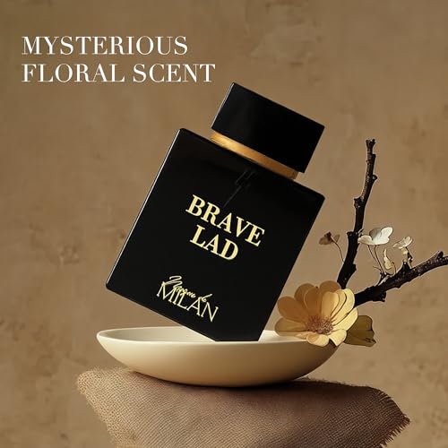 Image of BRAVE LAD, Men's Cologne Gift, Long Lasting EDP Fragrance, Perfume for Men with Bold Character, Masculine Scent Ideal for Daily Use, 3.4 Fl Oz