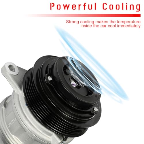 Image of CCIYU A /C Compressor with Clutch for Chrysler Aspen 4.7L 2007