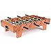AMZOPDGS Fußballtisch Mini Holz Kinder Tischfußball Maschine Kickertisch Fußball Spielzeug Outdoor Camping Wandern Werkzeuge Unterhaltung
