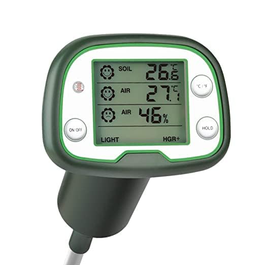 R-TEK Soil Temperature Thermometer, 3-in-1 Soil Test Kit for Moisture Plant Care, Soil Temperature, Air Temperature, Air Humidity Tester Meter (B0CTKKFV24) Amazon Price History, Amazon Price Tracker