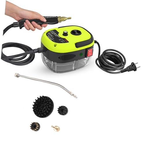 Vroomoto LIMPIADOR A PORTÁTIL DE MANO MÁQUINA A PRESIÓN DE ALTA TEMPERATURA MUEBLES COCINA BAÑO COCHE (Enchufe europeo)