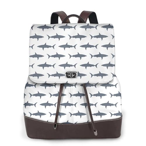 Sac à dos en cuir poisson et requin pour femme : fini le sac banal