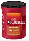Fogers 100% Colombian Coffee Ground, 43.5 Ounce Coffee Columbian Roast - Pack of 1
