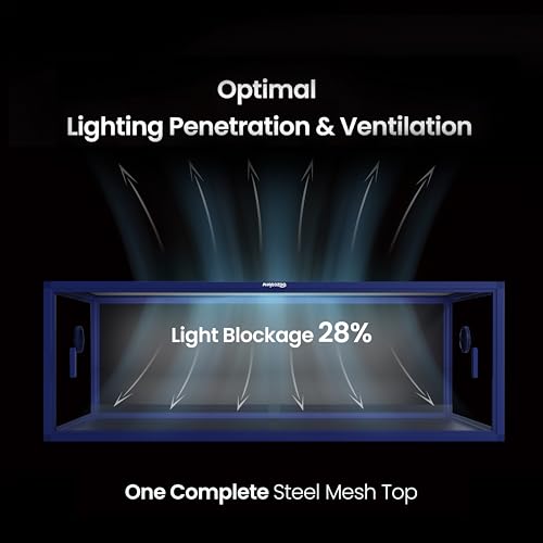 Image of Phailozoo Stackable Reptile Enclosure, 85 Gallon Reptile Tank for Bearded Dragon, Snake, Ball Python, Colorful Aluminum Frame & Front Opening Tempered Glass Door with Handles for Easy Maintenance