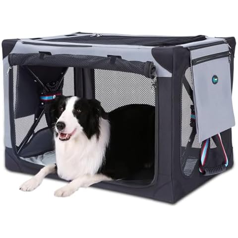 Ownpets Soft Dog Crate with Storage Cover