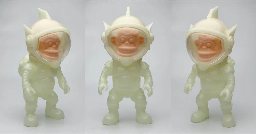 kikkake toy 宇宙鉄猿ソフビ 2体セット kikkake toy 宇宙鉄猿ソフビ 2