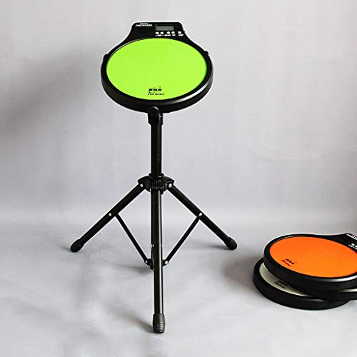 QLTY Elektronische Dumb Drum Pad Metronoom,12 inch Drum Practice Pad Draagbaar,In hoogte verstelbare opvouwbare domme… - Image 3