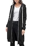 The casual hoodies for women with stretchy, soft and comfortable fabric makes you'll be cozy all day long. Classic hoodie styling with drawcord closure for a custom fit. The womens hoodies features long sleeve, two side pockets and front full-zip clo...