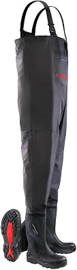 DUNLOP Purofort Rugged Full Safety Wellington Boots, Black