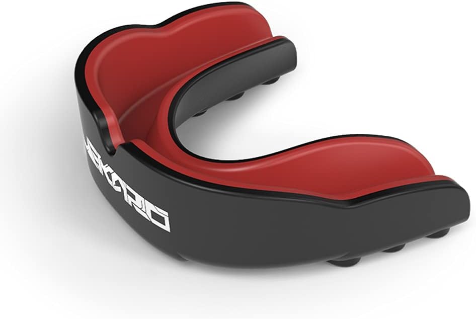 Mouth Guard,Sports Mouthguard for Football,Basketball,Lacrosse, Boxing,MMA,Martial Arts,Hockey and All Sports,Adults and Youth Mouth Guards (Red) : Sports & Outdoors