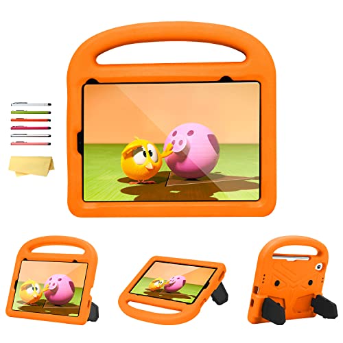 Coque iPad Mini 6 enfant silicone souple antichoc poignée béquille de protection