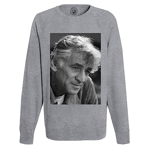 Sweat Shirt Homme Compositeur Leonard Bernstein Finition Premium