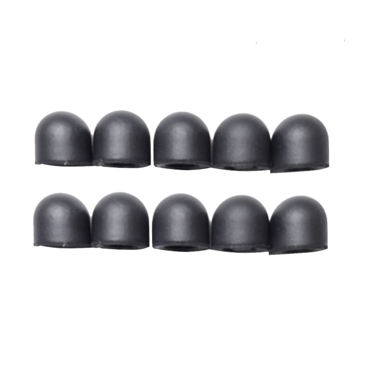 QUMIIRITY Stylus for Boys and Girls Touch Screen Stylus Pen 20pcs Silicone Tip Case Cover for Pen Mute Writing Design