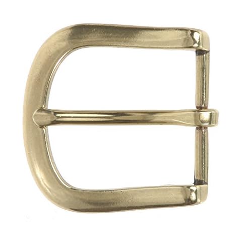 Nickel Free Antique Brass Horseshoe Belt Buckle Cover