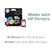 HP 62XL Tri-color High-yield Ink Cartridge | Works with Printer Series: ENVY 5540, 5640, 5660, 7640; OfficeJet 5740, 8040; OfficeJet Mobile 200, 250 | Eligible for Instant Ink | C2P07AN