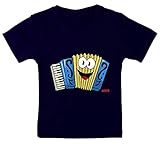 ✔ Certificación y calidad: camiseta para bebés y niños pequeños, 100% algodón/algodón, puños acanalados en el cuello, manga corta.