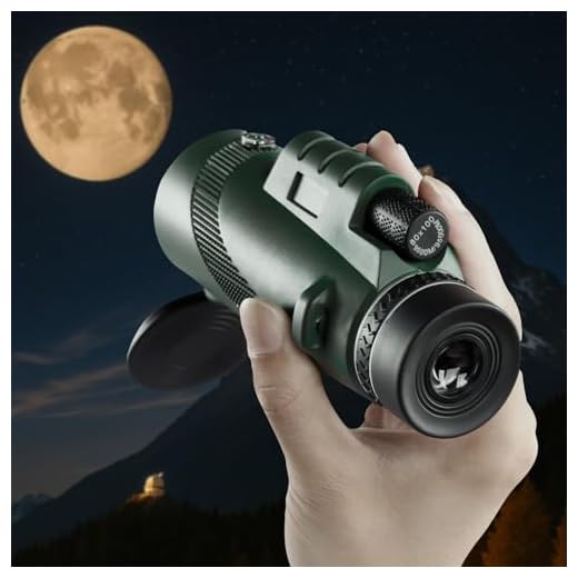 10x40 Monocular for Camping Hiking and Bird Watching Compact and Non-Slip