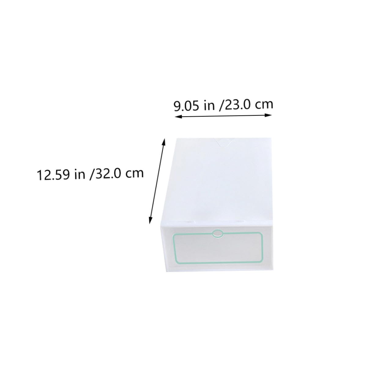 ULTECHNOVO 12 Stück Stapelbare Schuhkartons aus Dickem Kunststoff Größe L Transparent Weiß Schuhaufbewahrungsbox für Kleiderschrank und Schuhregal