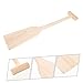 Homoyoyo Versatile Canoe Paddle for Lakes Rivers Wooden Oar for Childs Boat Family Boating Adventure