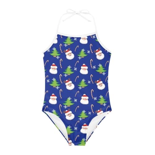 Image of Christmas One-Piece Swimsuits Beach Swimwear Bathing Suit for 3-10 Years Girls