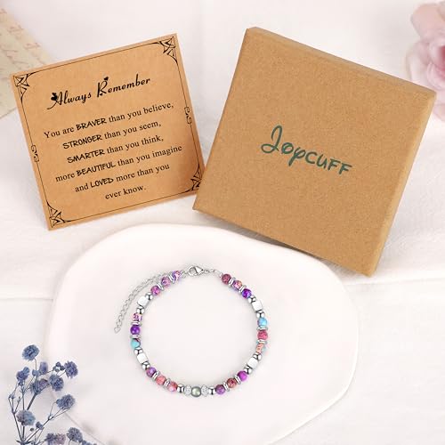Image of JoycuFF Teen Jewelry Bracelets for Teen Teenage Gifts Ideas Trendy Stuff, 6 8 9 10 11 12 13th 16 Year Old Birthday East Christmas Gifts