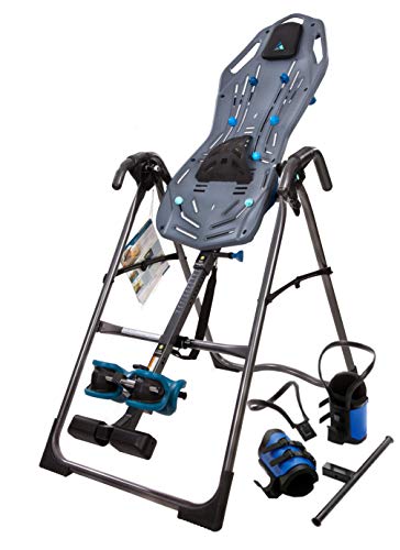 Teeter FitSpine X1 Sport Inversion Table, Gravity Boots, Back Pain Relief Kit, FDA-Registered