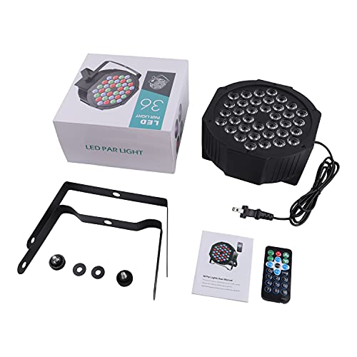 Stage Lights 4 Packs 36*1W Led Rgb Par Lights With 7 Mode Sound Activated And Dmx Controller Sound Activated Uplighting For For Concert, Party, Wedding, Party, Club, Ktv #TOP6