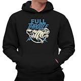 MyPato Sudadera Adulto con Capucha de Hombre Deporte Moto Actitud sobre Ruedas,Alma Motera 002 S