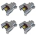 Produktbild KFZ Ersatz Stecker  Einspritzdüse Diesel  DELP 240PC024S8014 (4 x Female) DJ70229A-3.5-21 kompatibel zu Delphi Injektoren A6460700987 EJBR04201D